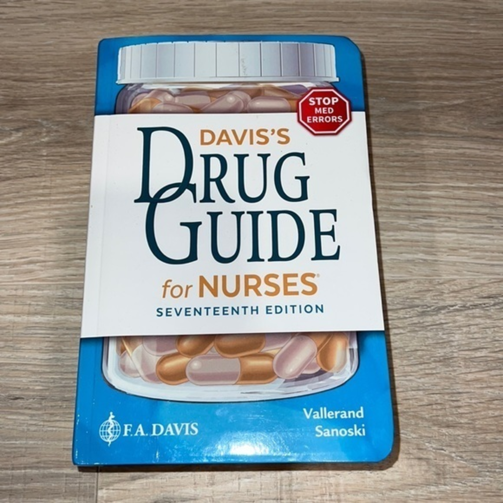 Davis's Drug Guide for‎ Nurses seventh edition
